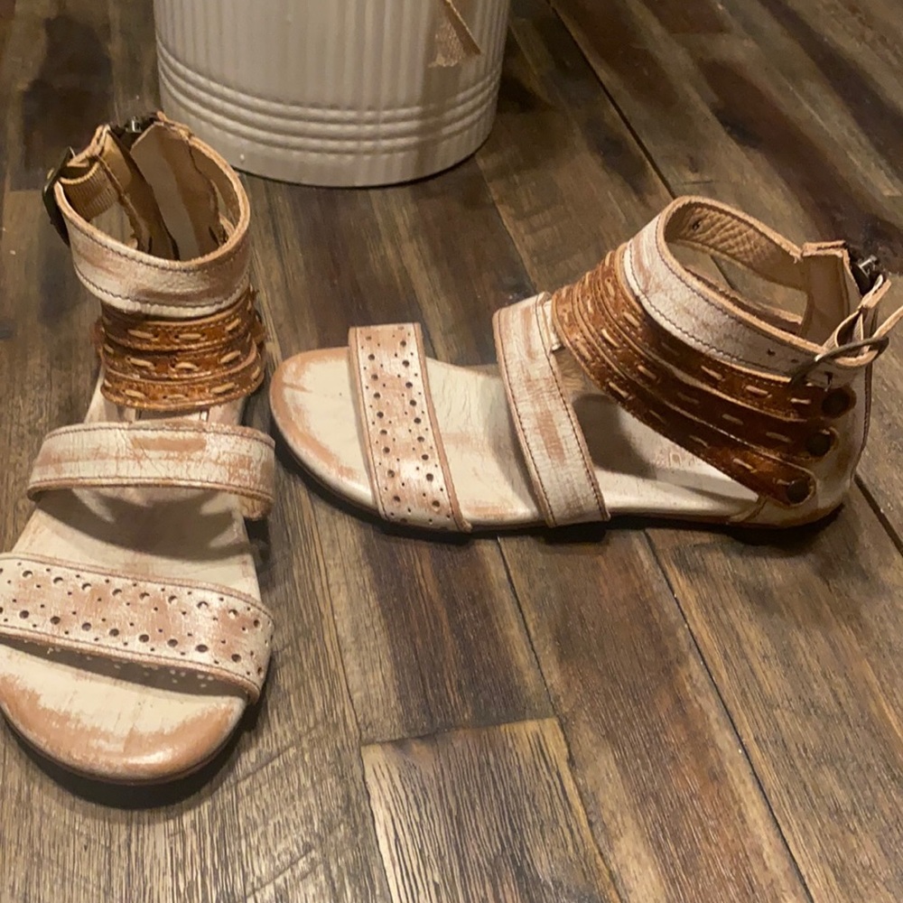Bed Stu Artemis nectar tan boho sandals